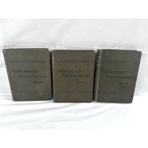 Shakespeare's Hudson Tragedy Of Hamlet Julius Cesar King Henry The Fifth